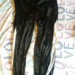 Athletic warm up sweat pants